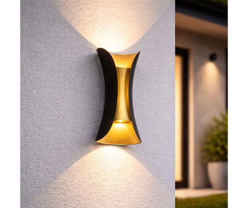 Afbeeldingen van HOME DELIGHT Decoratieve Buitenwandlamp