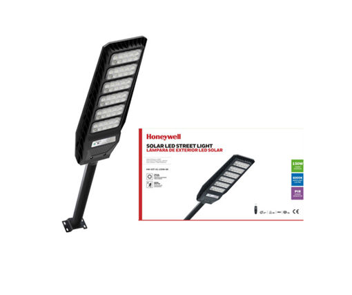 Afbeeldingen van HONEYWELL Solar Straatlamp met Bewegingssensor