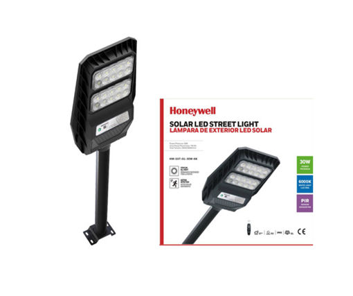 Afbeeldingen van HONEYWELL Solar Straatlamp met Bewegingssensor