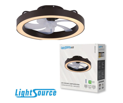 Afbeeldingen van LIGHTSOURCE AIR Plafondventilator met LED