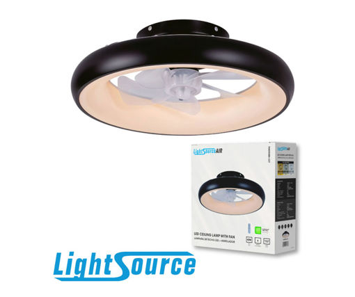 Afbeeldingen van LIGHTSOURCE AIR Plafondventilator met LED